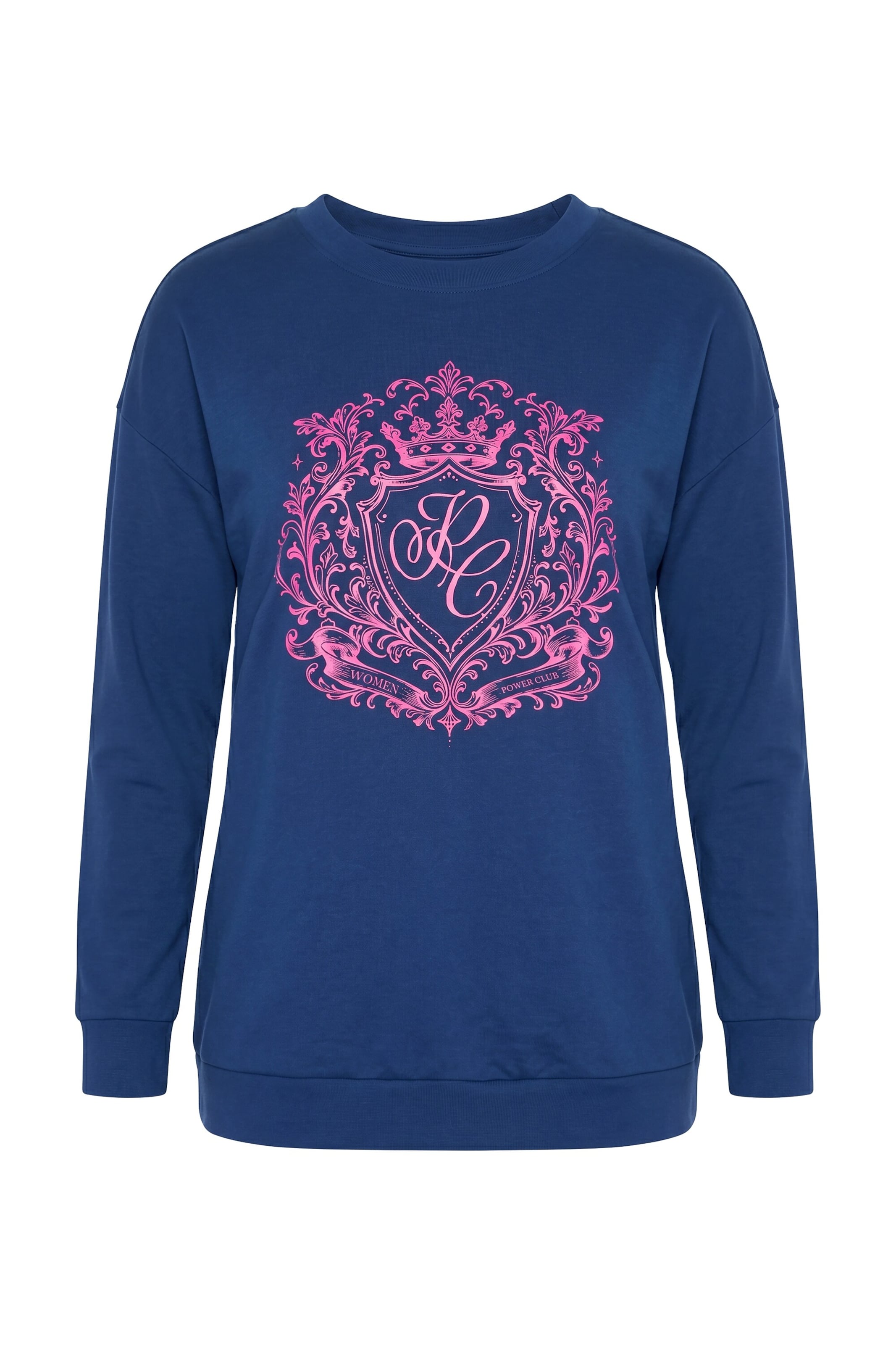 MIAMODA Sweatshirt in Blau: Vorderseite