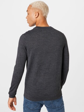 SELECTED HOMME Pullover 'Town' i grå