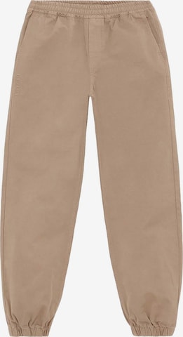 IUTER Loosefit Broek in Bruin: voorkant