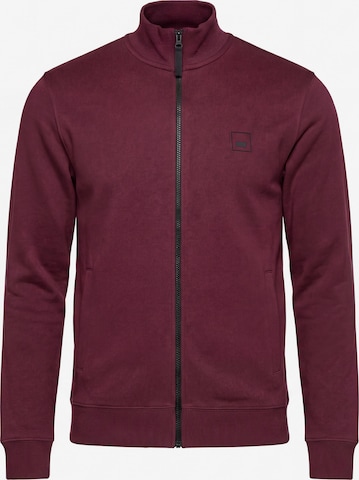 Carrera Jeans Sweatshirt 'Full Zip' in Rot: Vorderseite