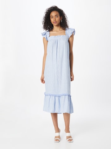 Summery Copenhagen Summer Dress 'Brielle' in Blue: front