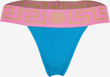 VERSACE Thong in Blue: front