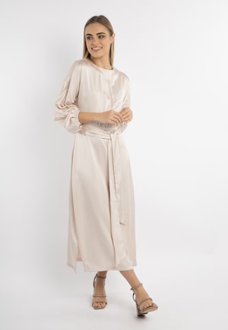 Robe DreiMaster Klassik en beige : devant