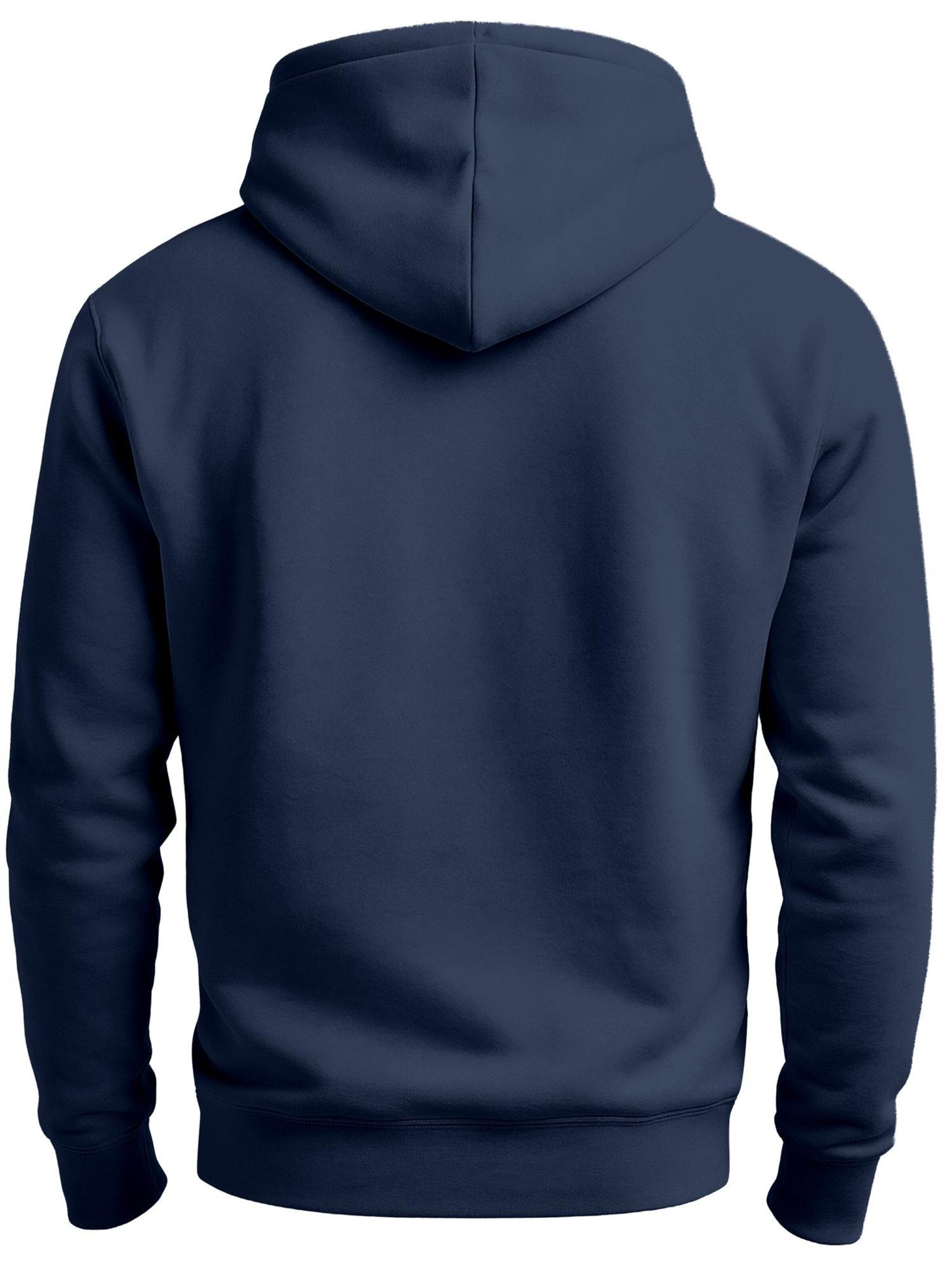 Neverless Sweatjacke 'Mointain Badge'‌‌‌‌‌ in Blau