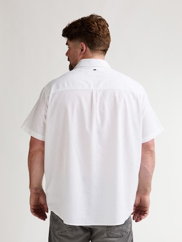 Fit confort Chemise Petrol Industries en blanc