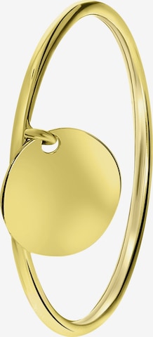 Lucardi Ring in Goud: voorkant