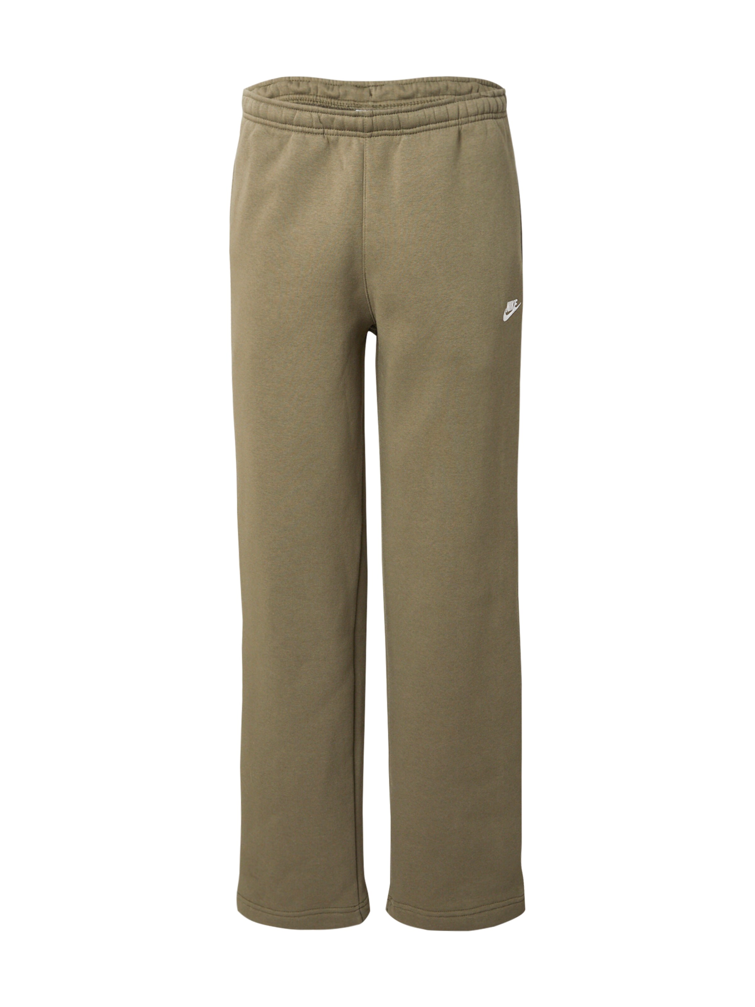 Nike Sportswear Loosefit Nadrág 'CLUB' - zöld: elől