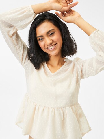 ABOUT YOU Blouse 'Loryn' in Beige