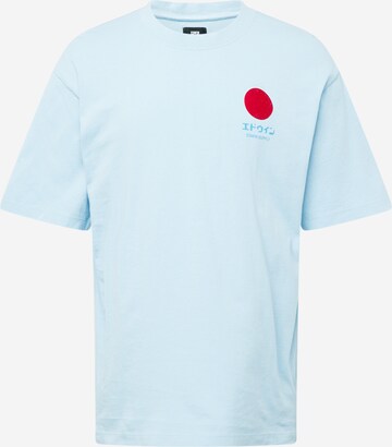 EDWIN Shirt 'Japanese Sun' in Blauw: voorkant