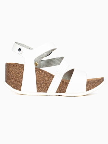 Bayton Strap sandal in White