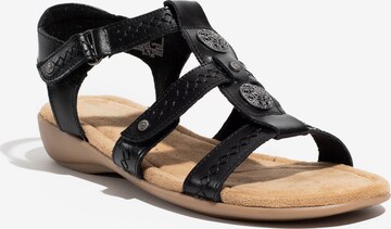 Sandales 'Sonya' Minnetonka en noir