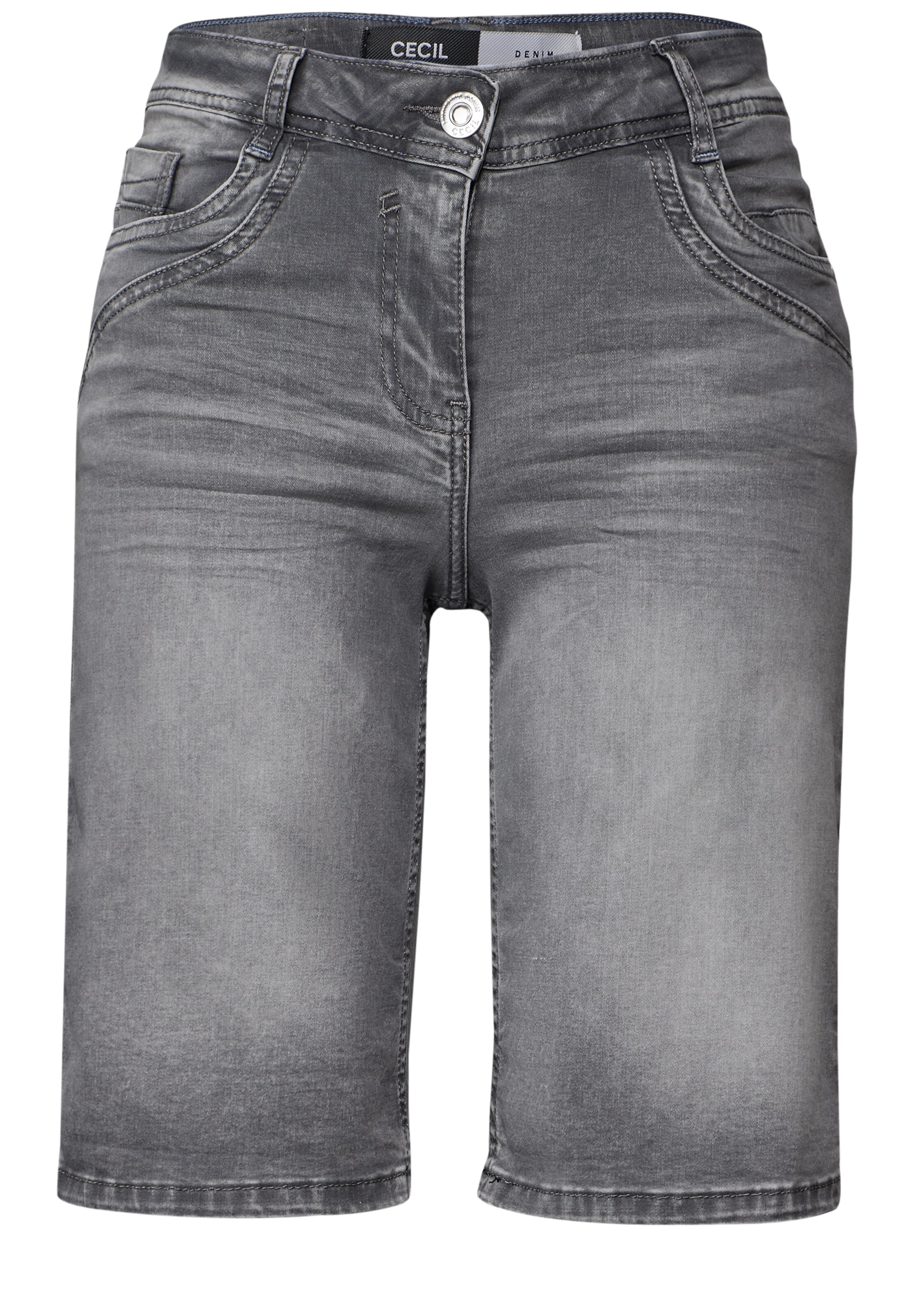 CECIL Regular Shorts in Grau: Vorderseite