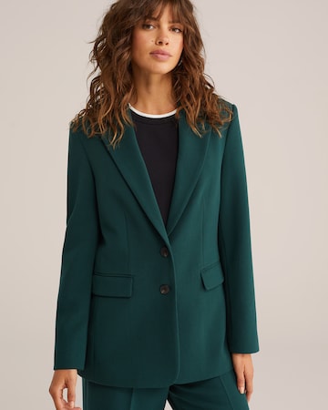 WE Fashion Bleiser, värv roheline: eest vaates