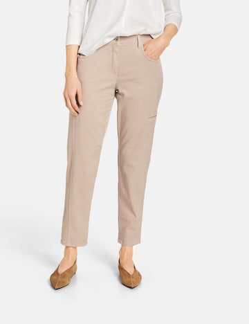 GERRY WEBER Tapered Cargohose 'KIA꞉RA' in Beige: predná strana