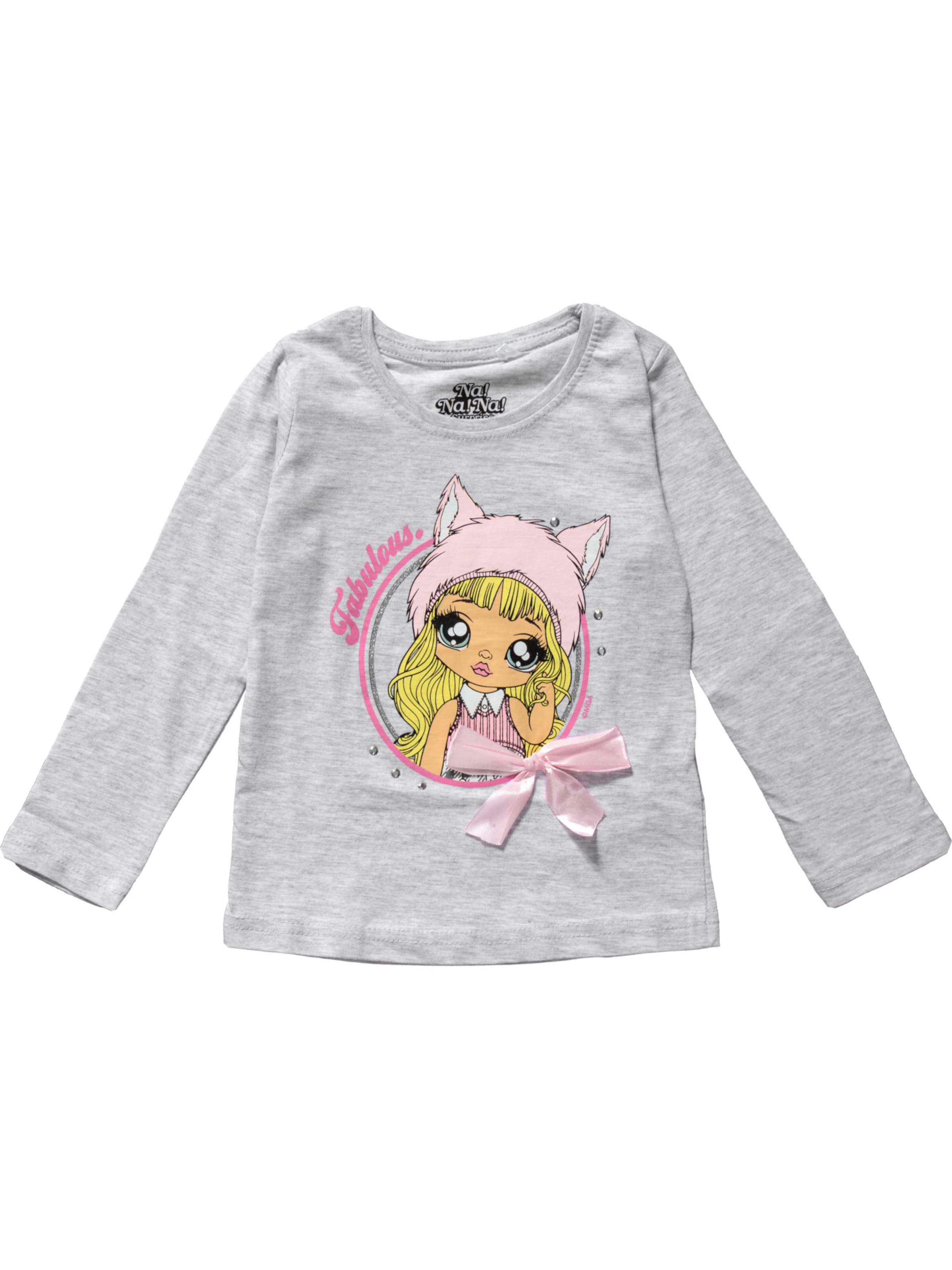 Na! Na! Na! Surprise Shirt 'Paula Purrfect' in Grey: front