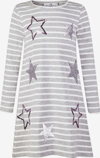happy girls Dress in Grey / Purple / Silver / White, Item view
