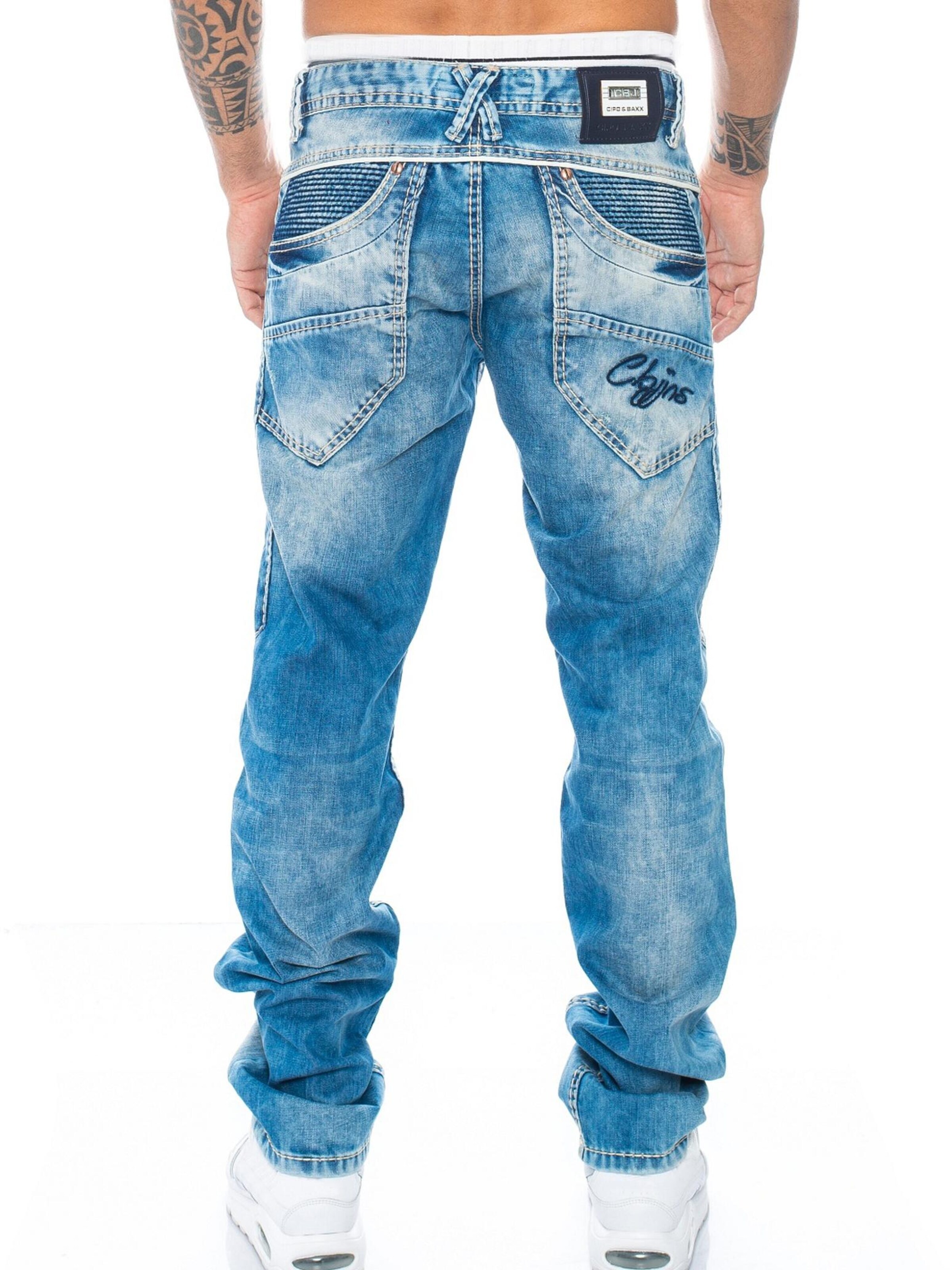 CIPO & BAXX Regular Jeans 'BJ1150' in Blue