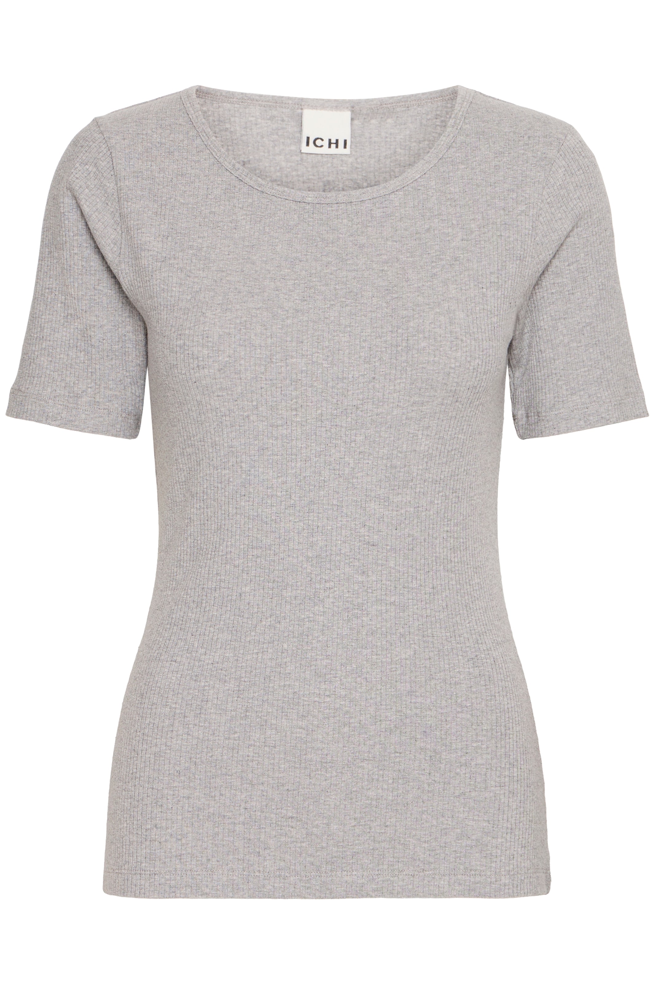 ICHI Shirt 'IHPalmer' in Grey: front