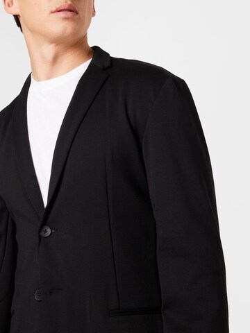 Coupe slim Veste de costume JACK & JONES en noir