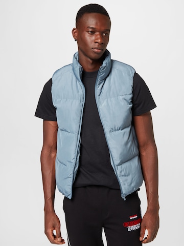 Gilet di BURTON MENSWEAR LONDON in blu: frontale