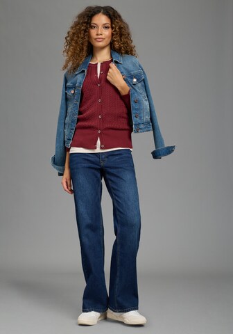 KangaROOS Strickjacke in Rot