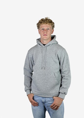 FuPer Sweatshirt 'Tristan' in Grey: front