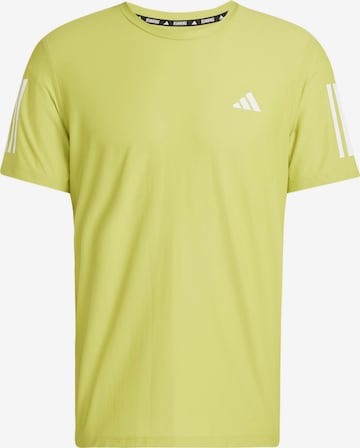 ADIDAS PERFORMANCE Funktionsshirt 'Own The Run' in Gelb: Vorderseite