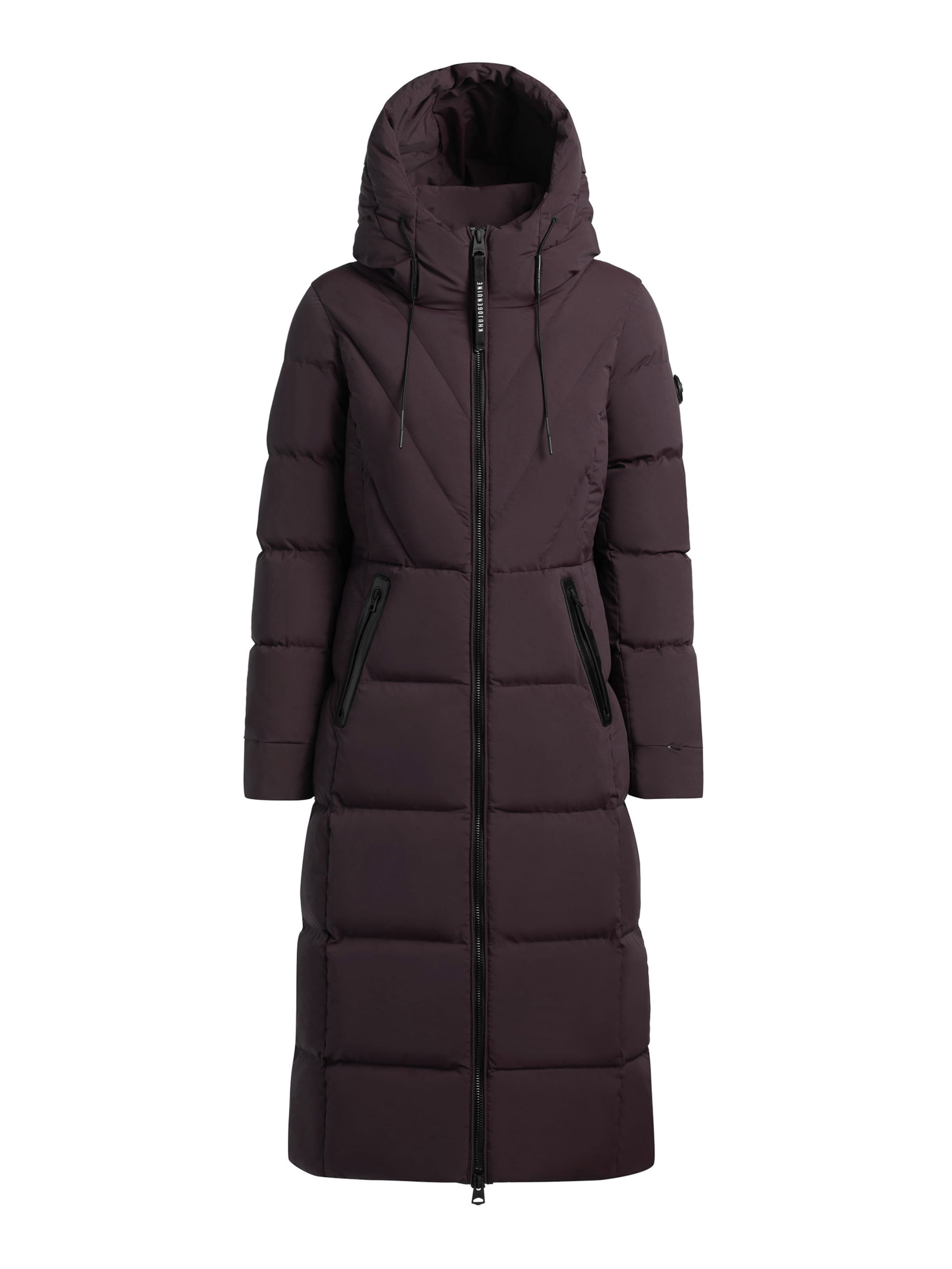Manteau d’hiver 'Soria2' khujo en violet : devant