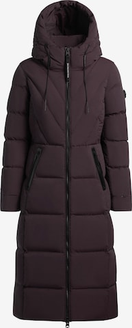 Manteau d’hiver 'Soria2' khujo en violet : devant