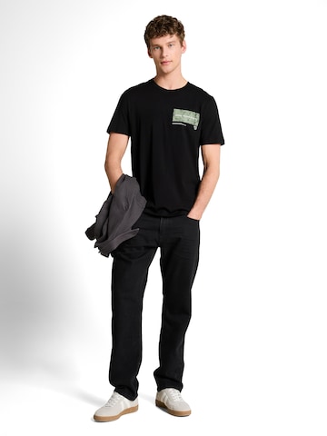 TOM TAILOR DENIM T-shirt i svart