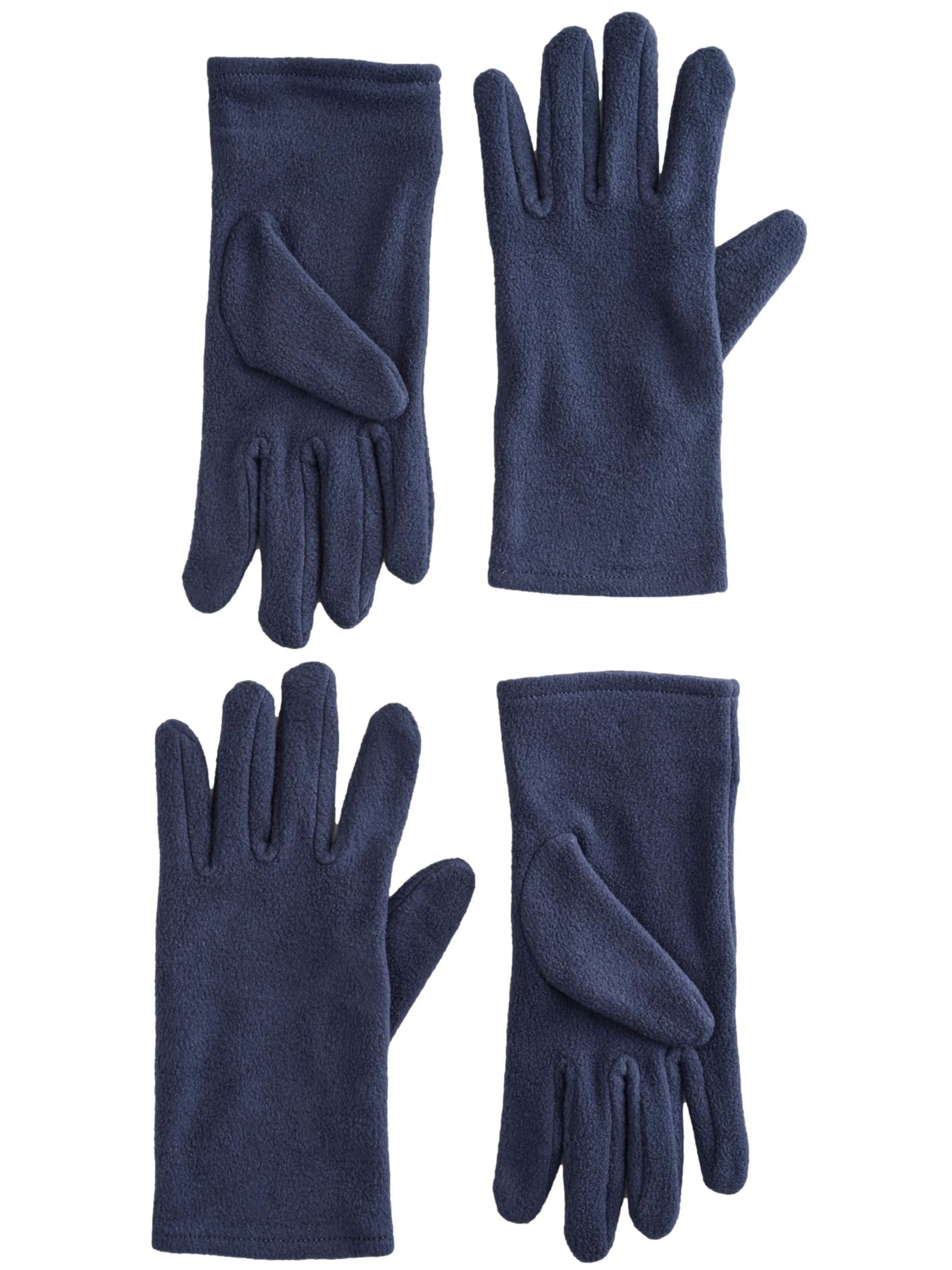 Next - Luvas com dedos em azul: frente