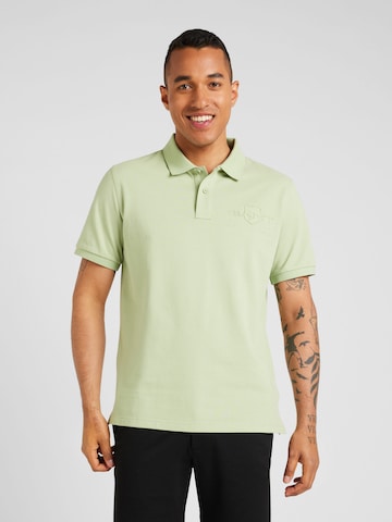 T-Shirt GANT en vert : devant