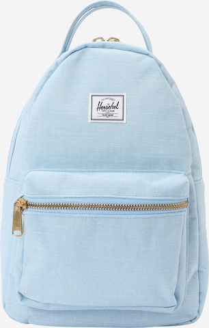 Herschel - Mochila 'Nova' en azul: frente