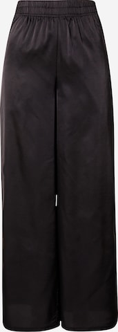 Urban Classics Wide leg Broek in Zwart: voorkant