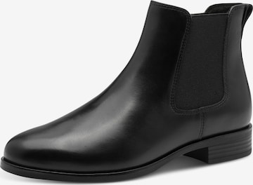 Tamaris Chelsea Boots in Black: front