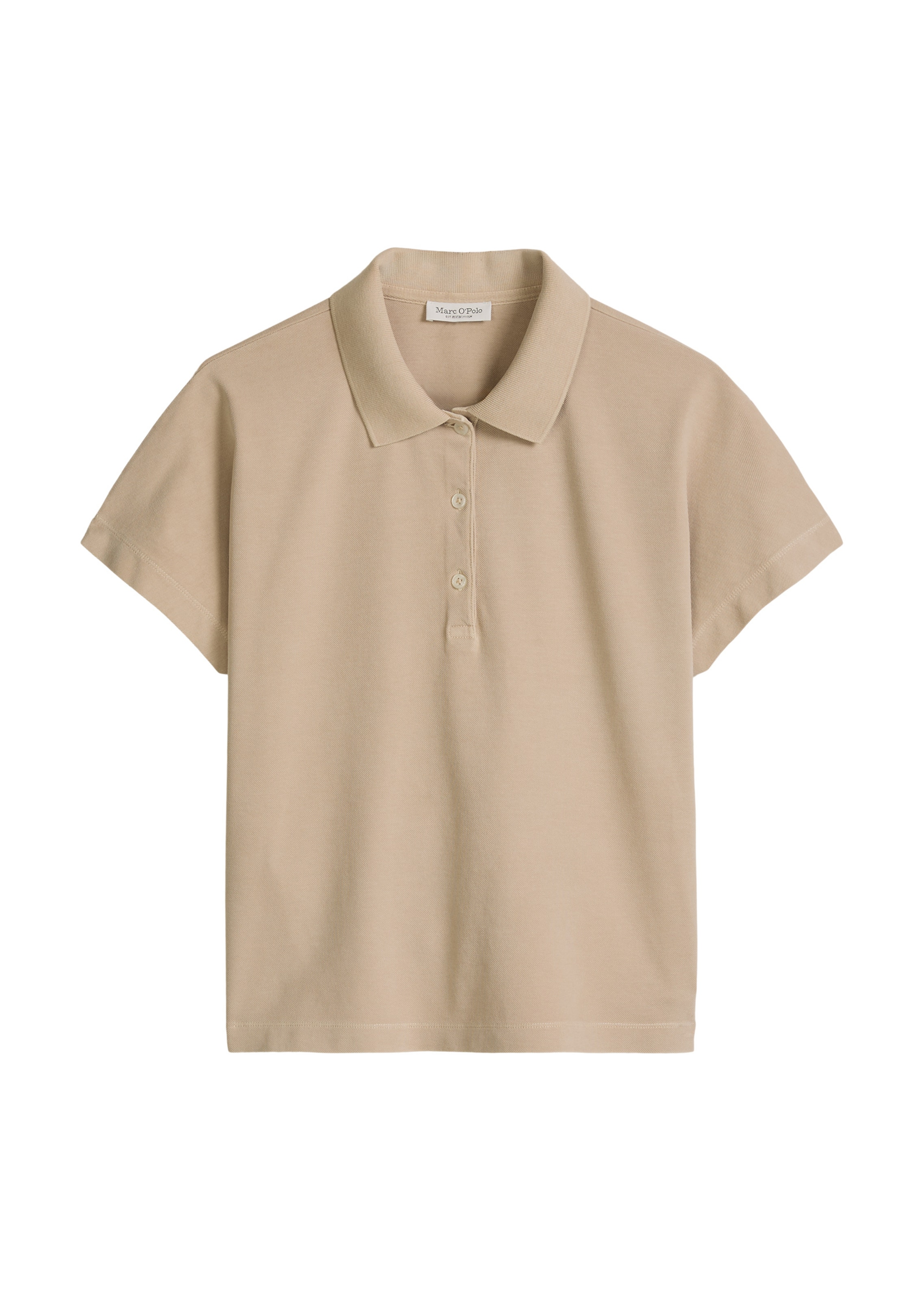 Marc O'Polo Shirt in de kleur Donkerbeige, Productweergave