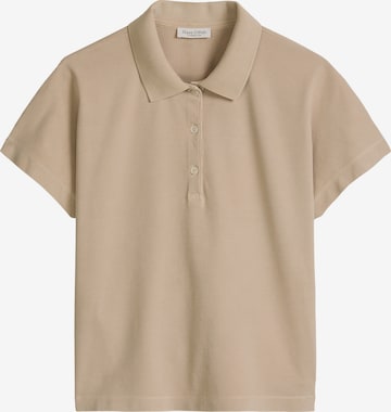 T-shirt Marc O'Polo en beige : devant
