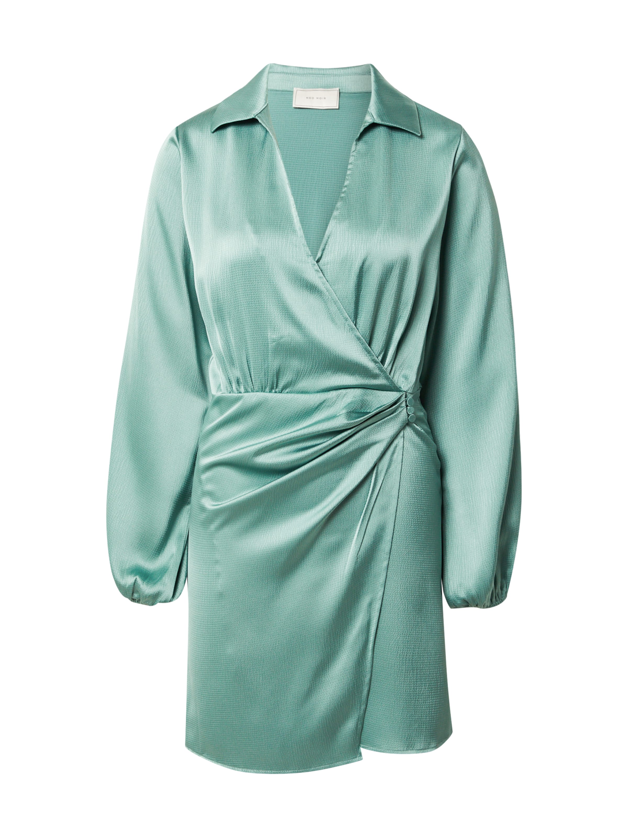 Neo Noir Košeľové šaty 'Tulsa' - Zelená: predná strana