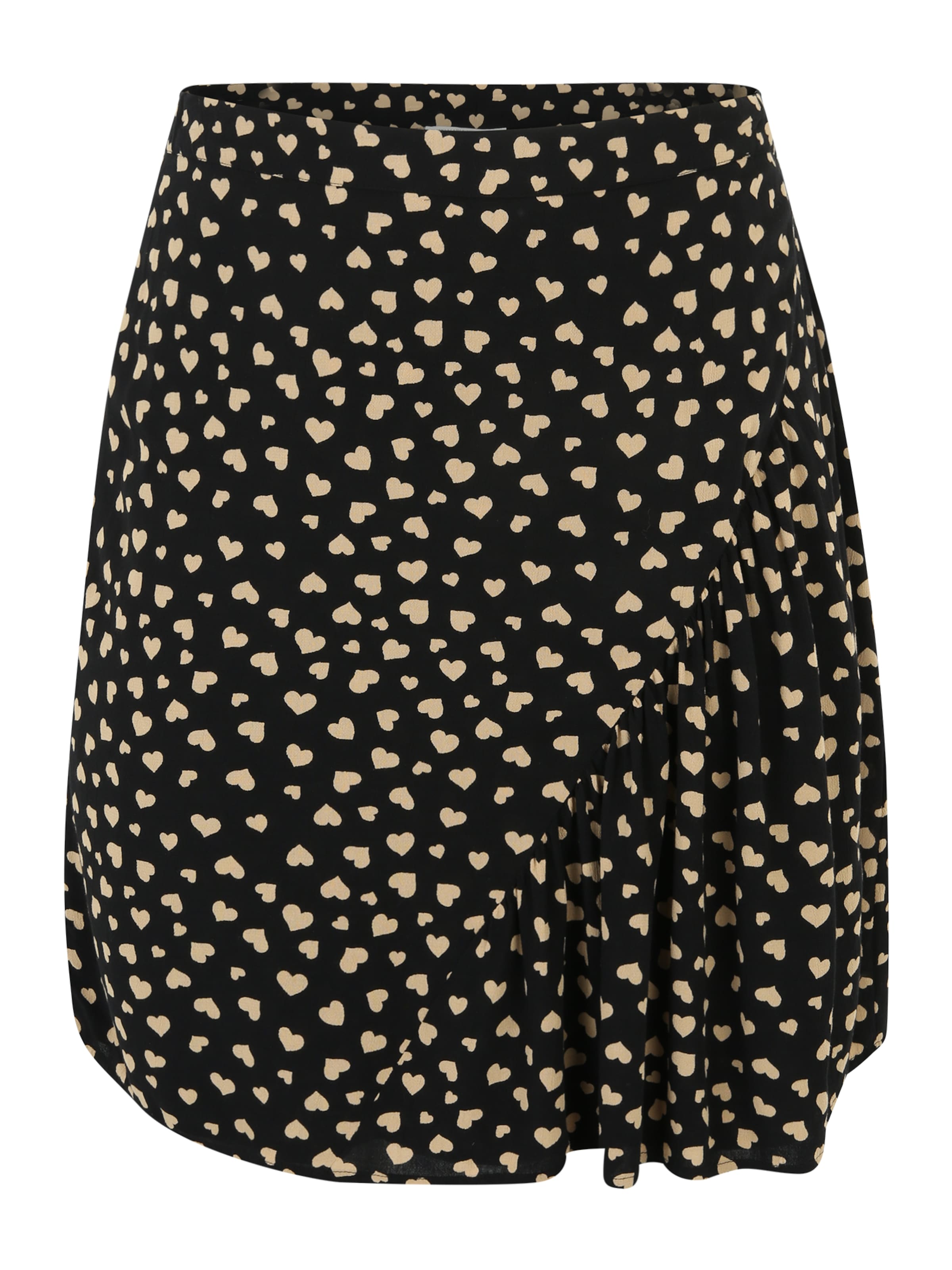 Guido Maria Kretschmer Curvy Skirt &#x27;Darja&#x27; in Black: front