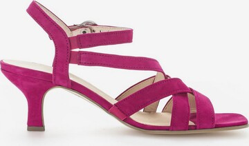 GABOR Strap Sandals in Pink