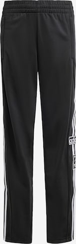 ADIDAS ORIGINALS - regular Pantalón 'Adibreak' en negro: frente