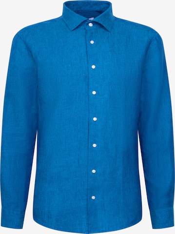 SEIDENSTICKER Regular Fit Businesshemd in Blau: Vorderseite