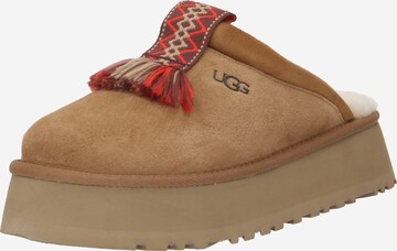 Ciabatta 'Tazzle' di UGG in marrone: frontale