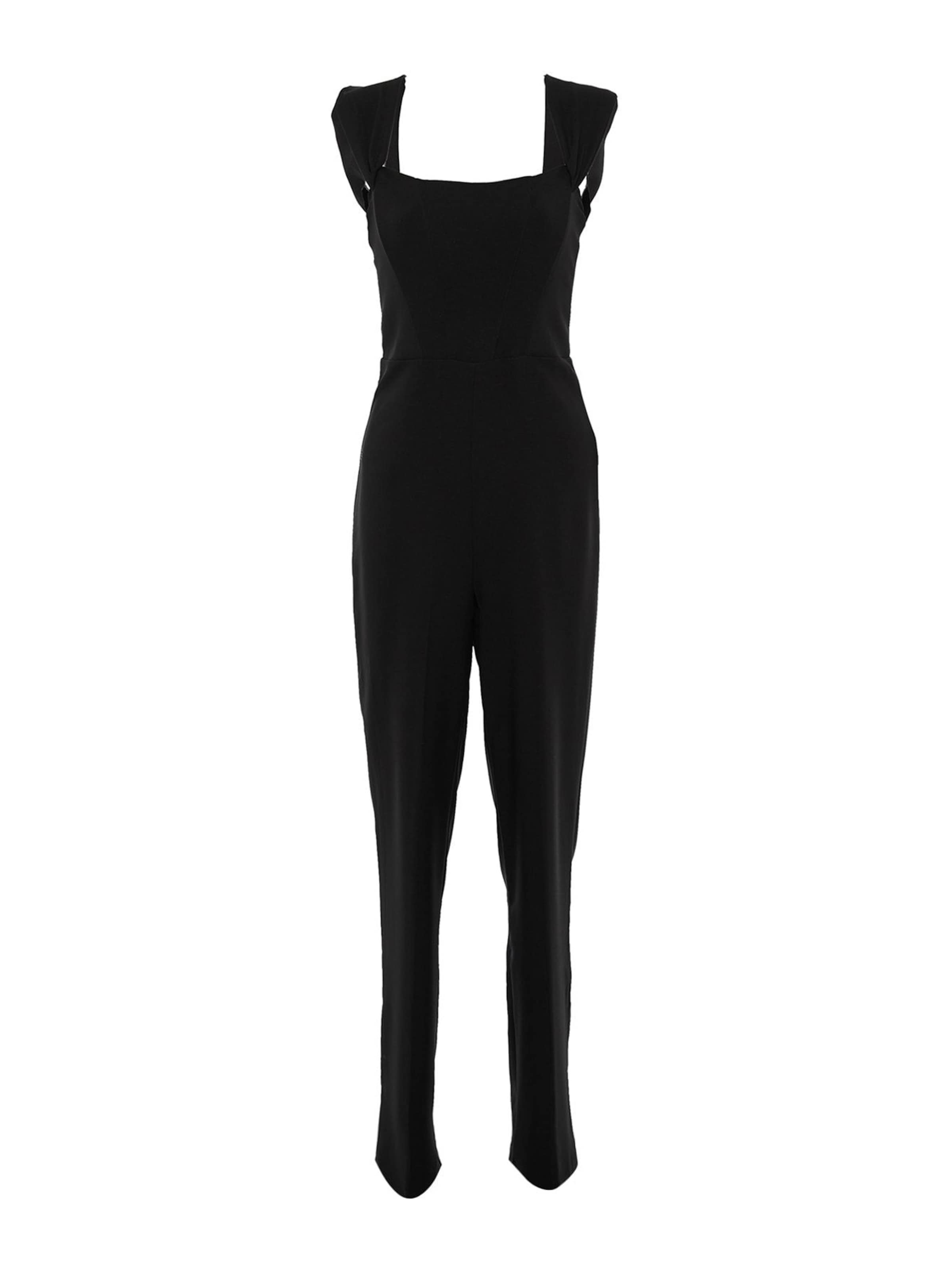 Trendyol Jumpsuit in Black: front
