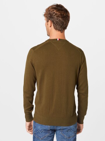 Coupe regular Pull-over TOMMY HILFIGER en vert