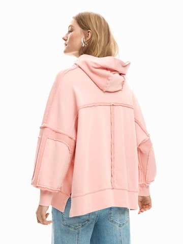 Desigual Свитшот в Ярко-розовый