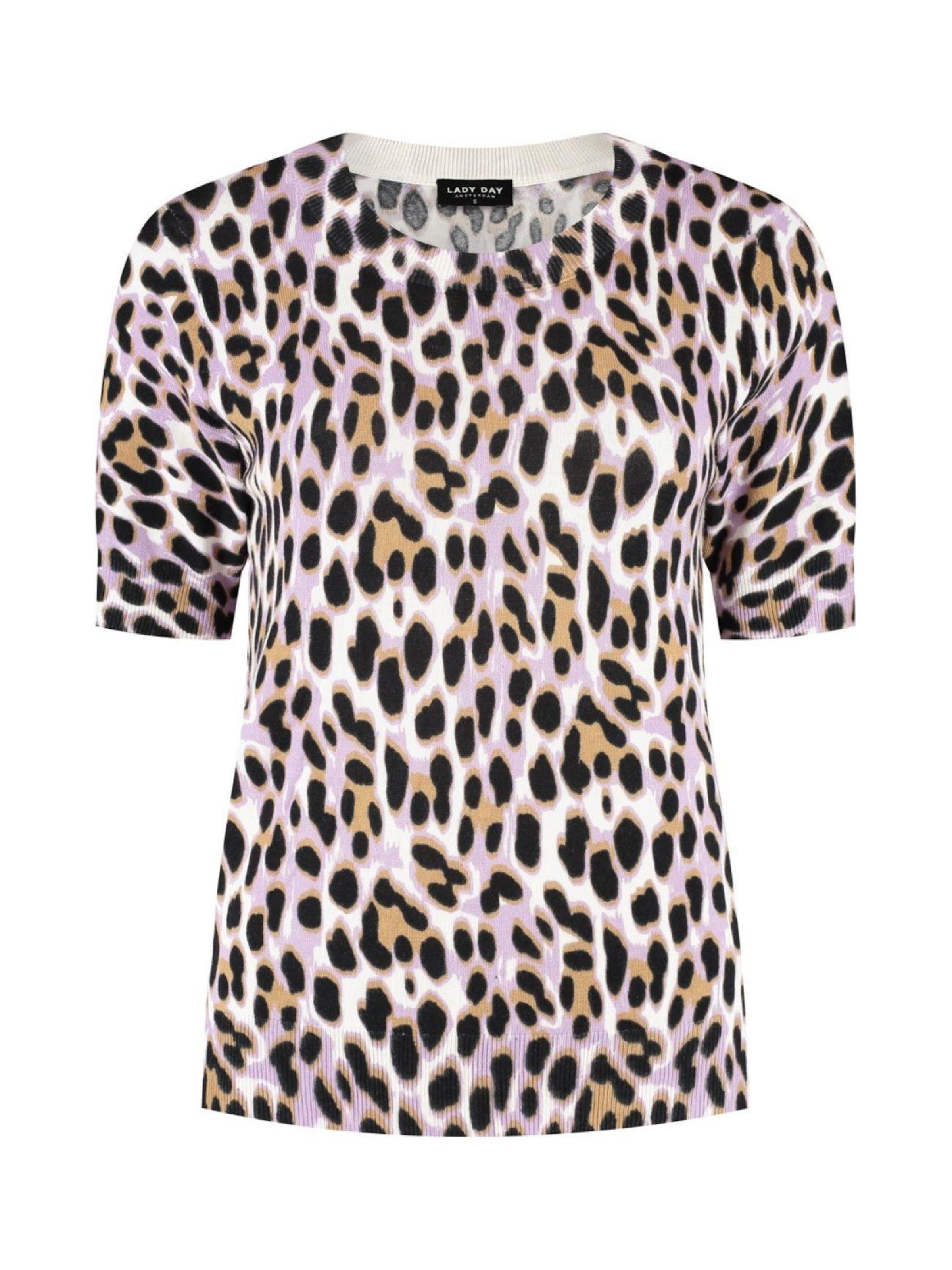 Lady Day Gebreide top 'Lady Day Sage truiK km lila' in Lila: voorkant