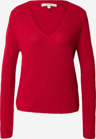 GARCIA Sweater in Red: front