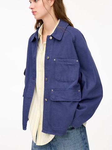 Pull&Bear Tussenjas in Blauw