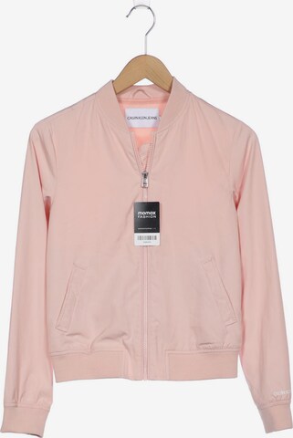 Calvin Klein Jeans Jacket & Coat in XS in Pink: front